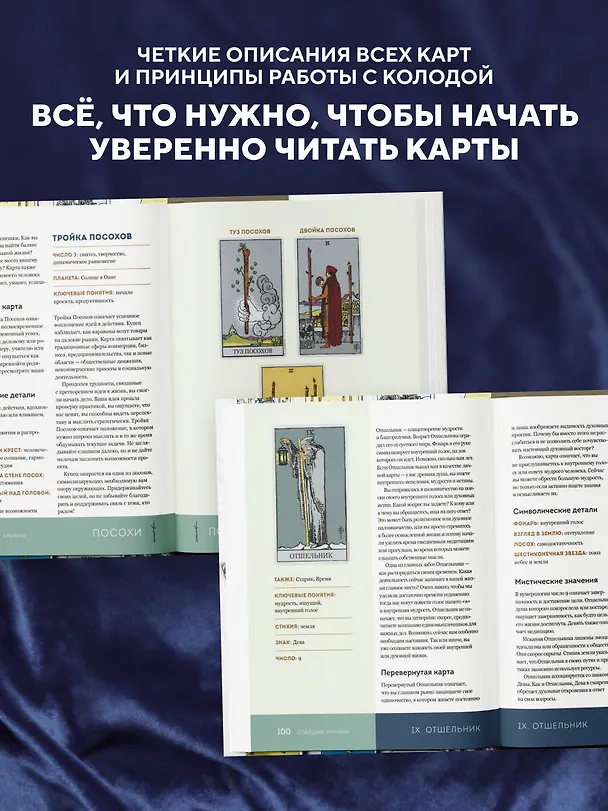 Книга ТАРО УЭЙТА. Толкование, расклады и символика. Иллюстрированное руководство по чтению карт для начинающих (Мэг Хэйерц) — 7