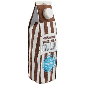 Пенал «Пакет молока с вышивкой», 22 х 6 см