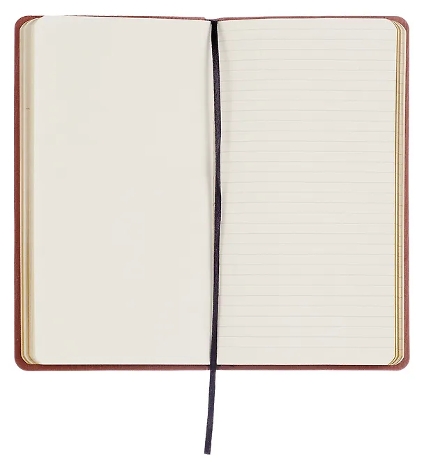 Записная книжка А6+, 96 листов в линейку/нелинованная, бордо, Schiller 3110793 — 5
