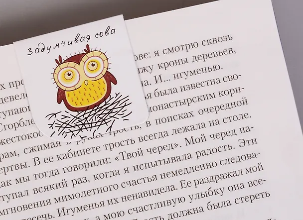 Магнитные закладки «Совуньи», 4 штуки 2438910 — 2