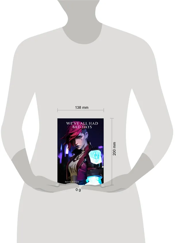Книга для записей А5 64л лин. "We've all had bad days" 3072923 — 7