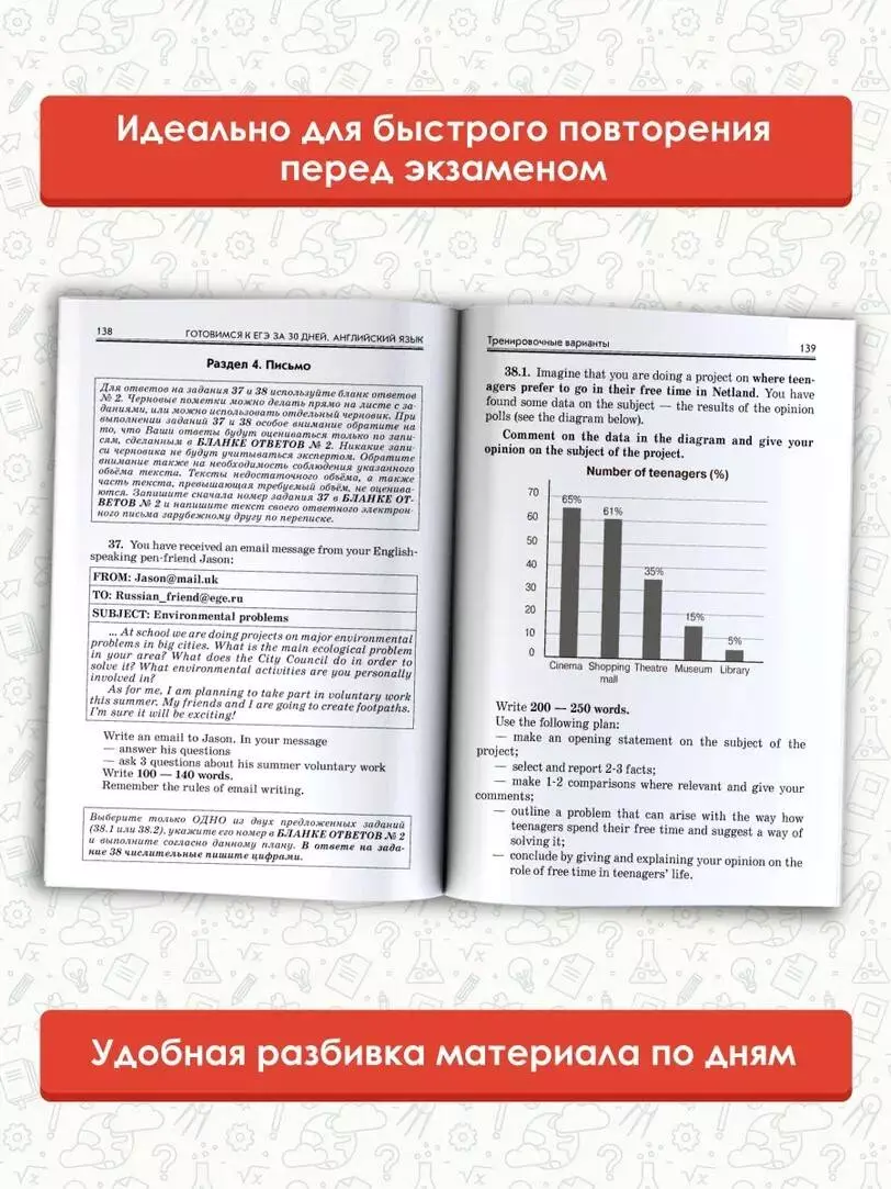 Готовимся к ЕГЭ за 30 дней. Английский язык (Елена Музланова, Ольга  Терентьева) - купить книгу с доставкой в интернет-магазине «Читай-город».  ISBN: 978-5-17-157462-8