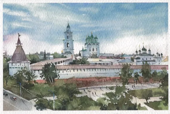 Открытка "Астрахань. Астраханский Кремль" 2943982 — 1