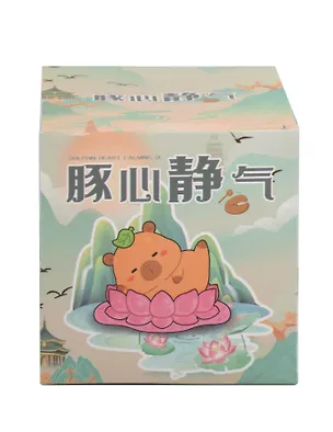 Игрушка Капибара на отдыхе (5см) (пластик) (Blind Box) (12-7003-202508-M340) 3126207