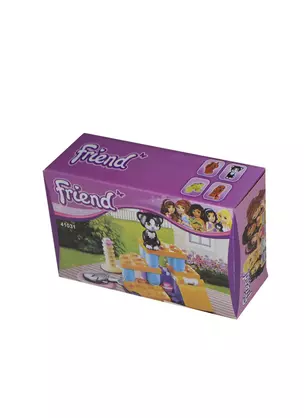 Конструктор для девочек Friend (396 дет.) (41031) (T5493) (3+) (коробка) — 2413975 — 1