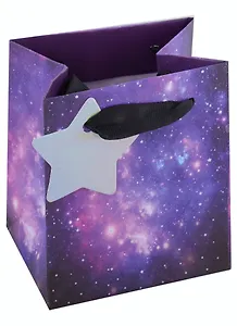 Пакет А6 10*12*8 "Млечный Путь" нейтр., бум., мат.пленка, тег с тиснением