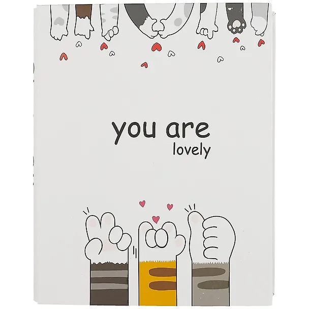 Фотоальбом на 200 фото Лапки котиков You are lovely (10х15) (коробка) (12-07207-901) 2841538 — 3