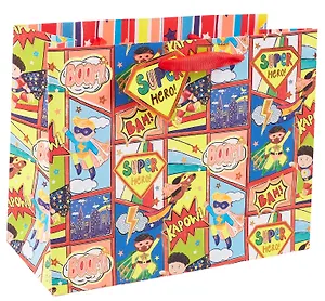 Пакет А5 18*23*10 "Супер бууум" дет., бум.мат.ламинат