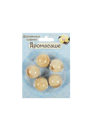 Аромашарики дерево 5 шт. ваниль (1019690) 2462263