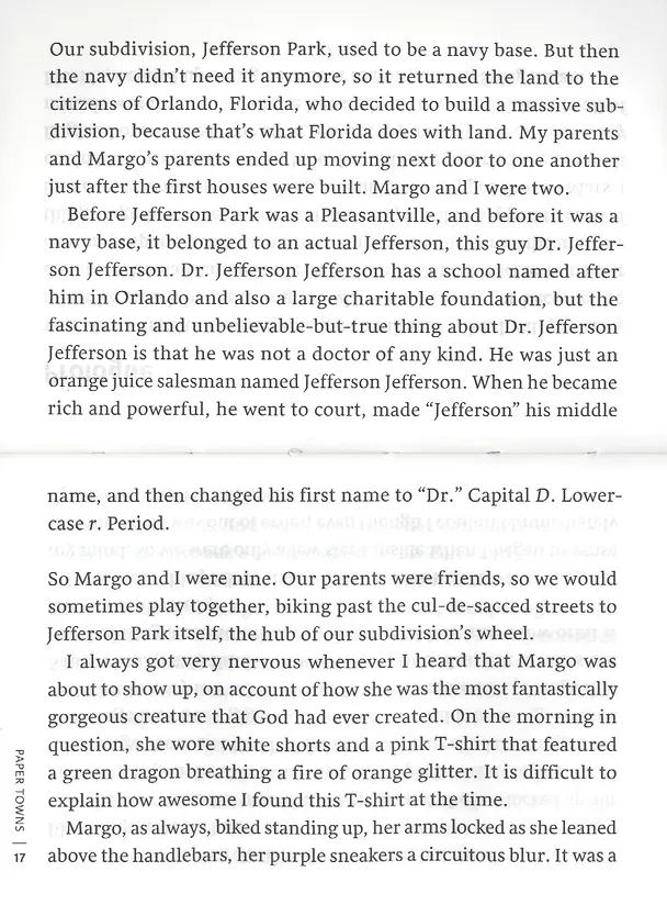 Книга Paper Towns (Джон Грин) — 2