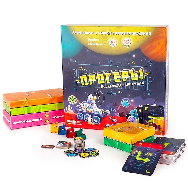 Настольная игра «Прогеры», развивающая, Банда умников 345261 — 1
