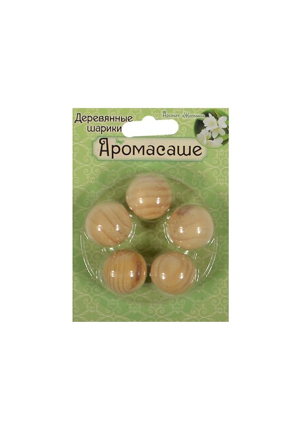 Аромашарики дерево 5 шт. жасмин (1019692) 2462265 — 1