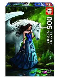 Пазл Educa 500 деталей Заколдованный пруд, Энн Стокс