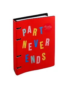 Тетрадь на кольцах в клетку InFolio, Party, 120 листов