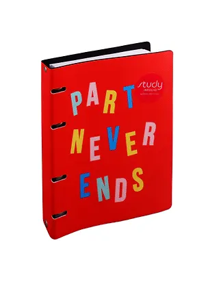 Тетрадь на кольцах в клетку InFolio, Party, 120 листов 255150