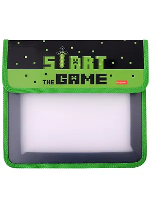 Папка для тетрадей А5 "Start game" 1 отд, липучка 2929202