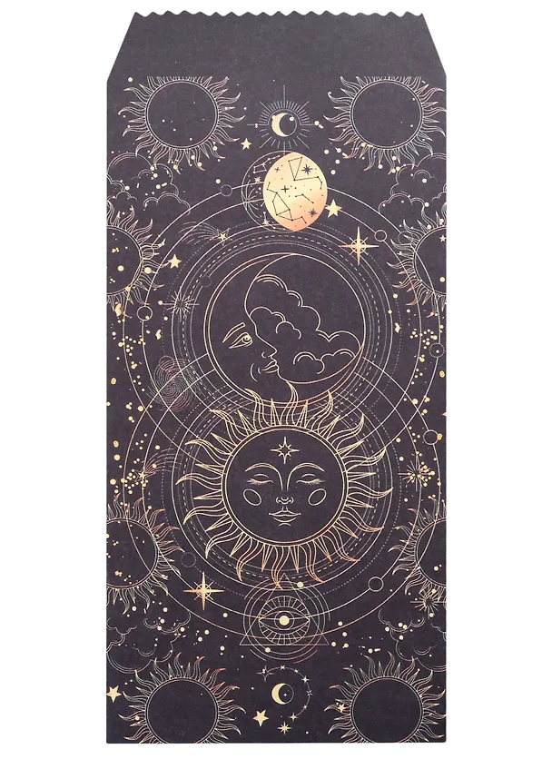 Конверт для денег "Sun and moon" 5шт/упак 2889429 — 1