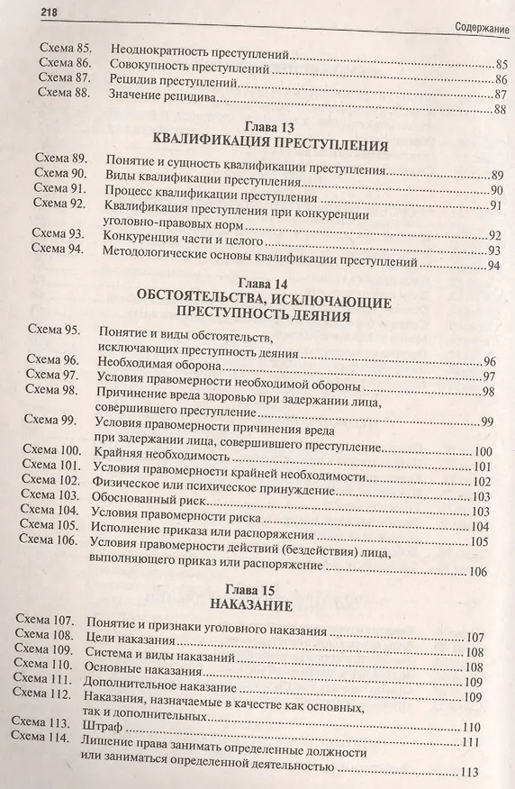 Книга Уголовное право Российской Федерации. Общая часть (в определениях и схемах): учебное пособие (Юрий Зюбанов) — 5