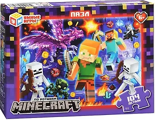 Пазл 104 "По мотивам Minecraft" 3101784