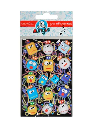 Н Роботы (SEPS004) (мягкие воздушные наклейки) 2219225