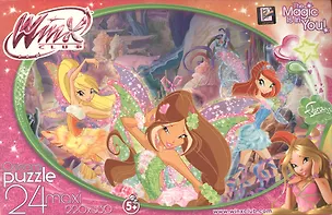 Пазл 24А Макси 12601 Винкс HARMONIX-Flora (220х330) (коробка) 2361740