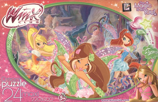 Пазл 24А Макси 12601 Винкс HARMONIX-Flora (220х330) (коробка) 2361740 — 1