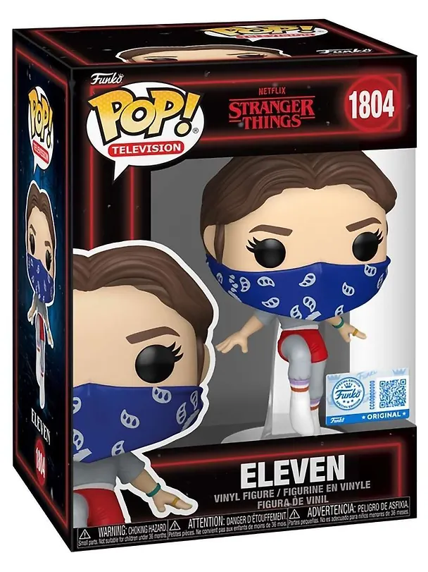 Фигурка Funko POP! TV Stranger Things S5 Eleven with Bandana (Floating) (Exc) (1804) 89147 3152072 — 2