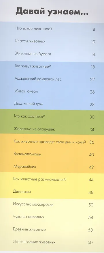 Книга Моя книга о животных (Софи Довуа) — 2