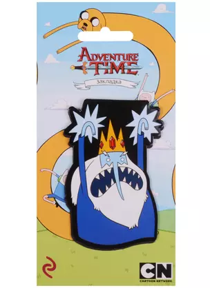 Adventure time Закладка фигурная Снежный король — 2597335 — 1