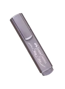 Текстовыделитель Faber-Castell, Highlighter TL, серебряный металлик