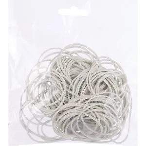 Банковские резинки белые, 50 гр