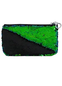 Пенал школьный 1 отделение "Glam. Зелёный"