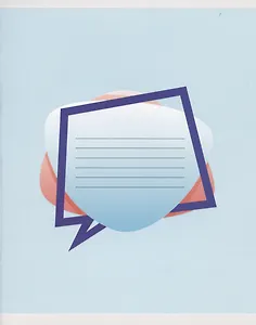 Тетрадь в клетку Listoff, "Моно", 24 листа, в ассортименте