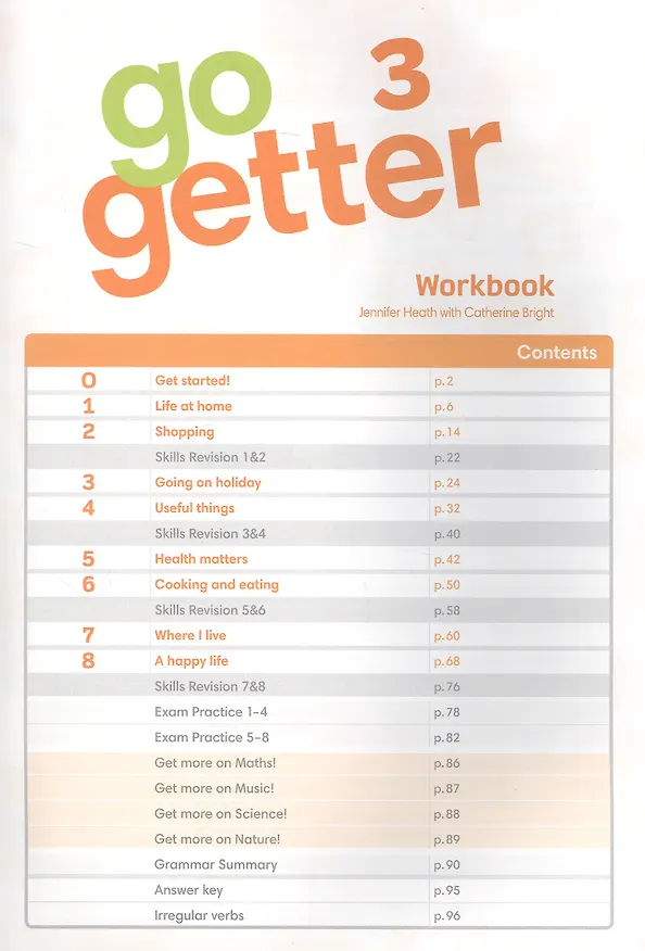 Книга Go Getter. Workbook 3 with Extra Online Practice (Jennifer Heath, Catherine Bright) — 2