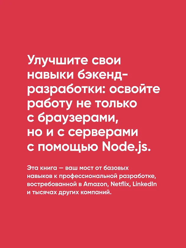 Книга Эффективный Node.js: От базовых навыков к профессиональной разработке (Самер Буна) — 7