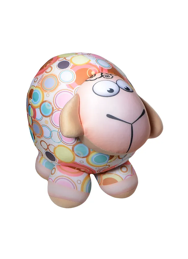 Игрушка декоративная Овечка-антистресс в ромашках (21х18) (99-306) 2434923 — 1