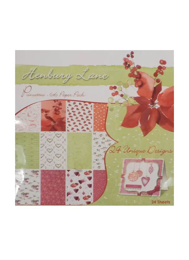 Бумага для скрапбукинга Henbury Lane (11062801) (24 листа х 24 дизайна) (упаковка) 2475901 — 1