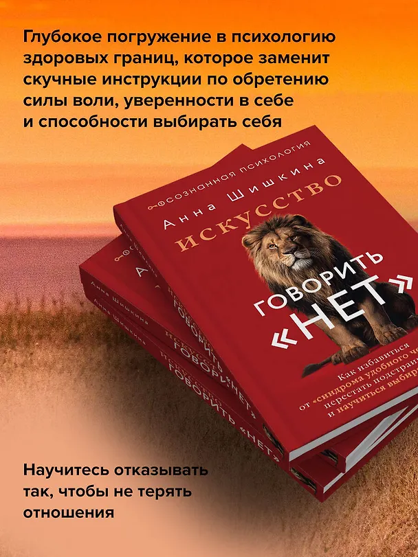 Книга Искусство говорить «НЕТ». Как избавиться от «синдрома удобного человека», перестать подстраиваться и научиться выбирать себя (Анна Шишкина) — 6