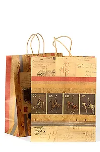 Пакет подарочный крафт А3 32*42*14 "Disney" ассорти для мальчиков, GRAND GIFT