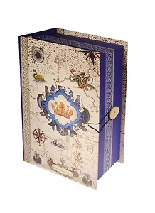 Коробка-шкатулка, Феникс презент, Путь в Новый свет M 20*14*6см 42373
