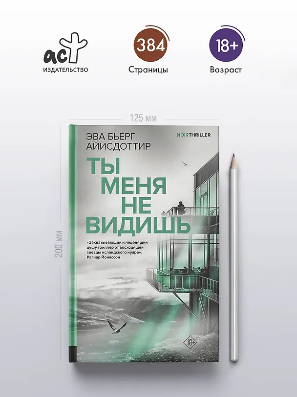 Книга Ты меня не видишь (Эва Бьёрг Айисдоттир) — 6