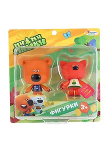 Фигурки Играем вместе Мимимишки Кеша и Лисичка на блистере F-29R