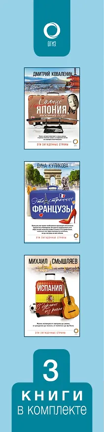 Книга Эти загадочные страны: из Японии через Францию в Испанию (Дмитрий Коваленин) — 3