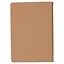 Записная книжка А6+ 136л кл. "NUANCES. Крем-брюле" 7БЦ, иск.кожа, нашивка, скругл.углы, ляссе — 3126007 — 2