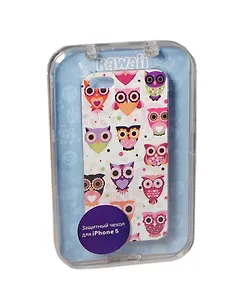 Чехол для iPhone 5/5s Small owls (белый)