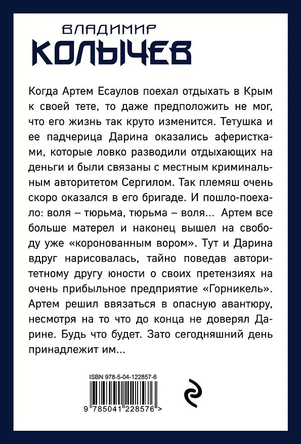Книга Честный вор (Владимир Колычев) — 2