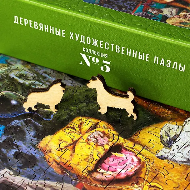 Пазл деревянный Трапеза DaVICI 400 элементов 2768312 — 4