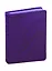 Ежедневник недат. А6 120л Шиммер фиолетовый, кожзам, тв. переплет, блинт.тиснение, тонир.блок, ляссе — 255546 — 1