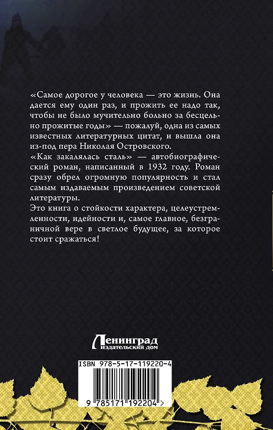Книга Как закалялась сталь (Николай Островский) — 2