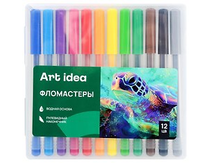 Фломастеры Art idea, 12 цветов 3143835